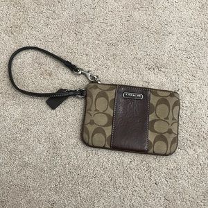 Coach wristlet